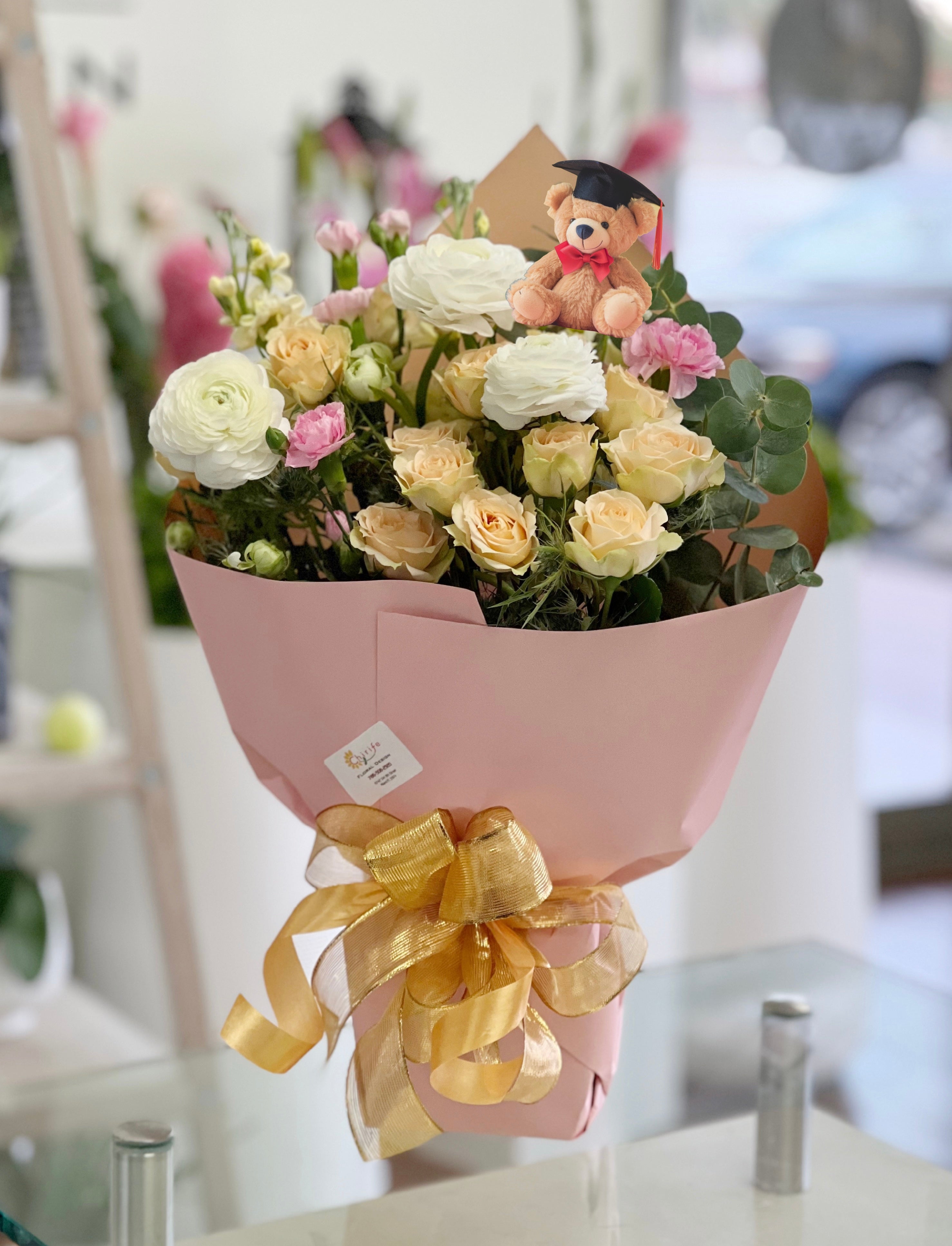 C4291 - Graduation flowers Bouquet