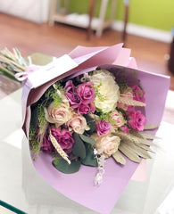 C9859 - Purple & pink Bouquet