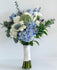 C5596 - Blue & White Prom Bouquet