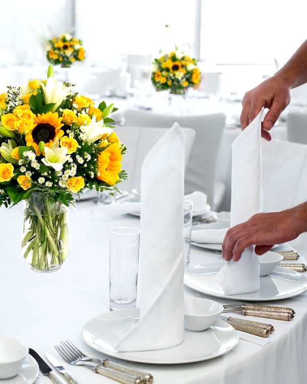 Autumn Light bouquet displayed as a seasonal centerpiece, perfect for fall dƩcor and gifts.