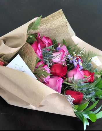 C5560 - Wrapped flower Bouquet
