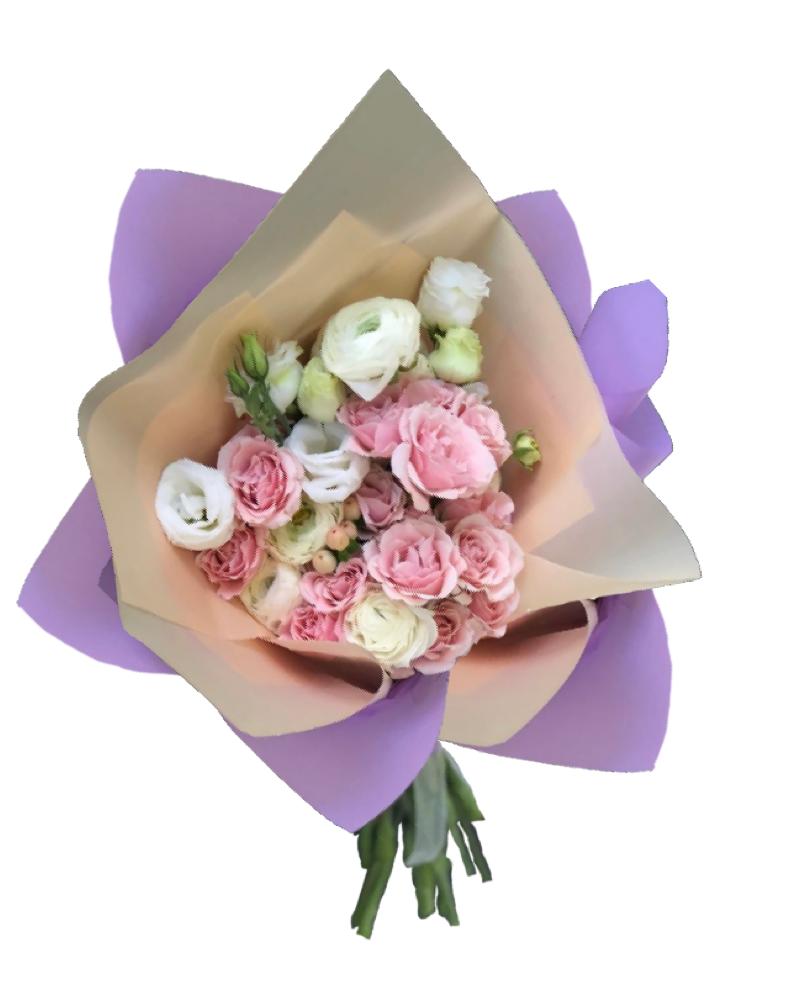 C8742 - Wrapped Bouquet