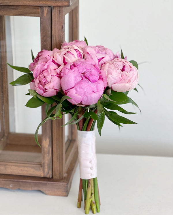 C8824 - Pink Peonies Prom Bouquet