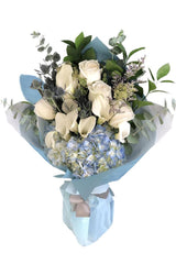 C7902 - Wrapped Flowers Bouquet