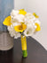 C1308W- Hand tied Bouquet (White Flowers)